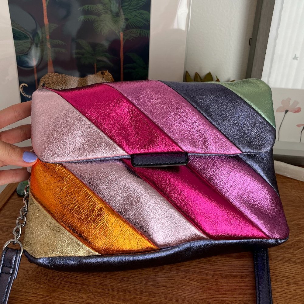 Clee Brand, Chic Rainbow color Purse